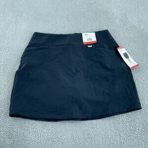 Greg Norman Womens Black Golf Skort M Play Dry Polyester/Spandex NWT 5112